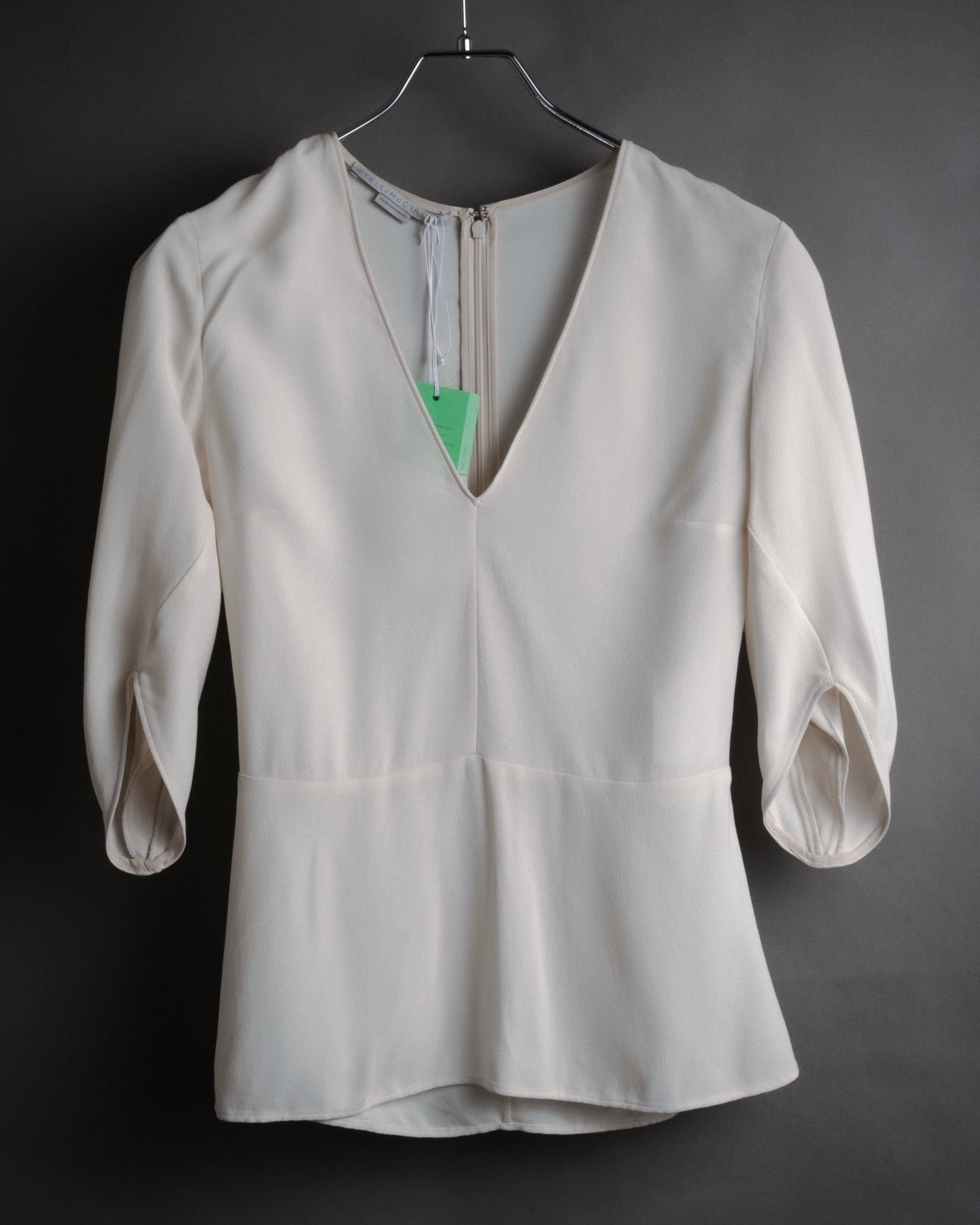 “Stella McCartney” 2020’s Sculptural peplum top