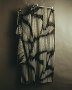 -SPECIAL- “GUCCI” 00’s-10’s Metallic printed sheer stole