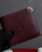 "Cartier" Les Must de Cartier bi-fold leather wallet