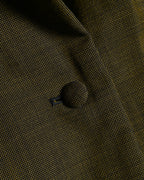 Henrik Vibskov/ Big Collar Short Sleeves Designed Shaped One Piece Khaki