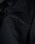 "GUCCI" 90's Elegant suiting pinstripe set up