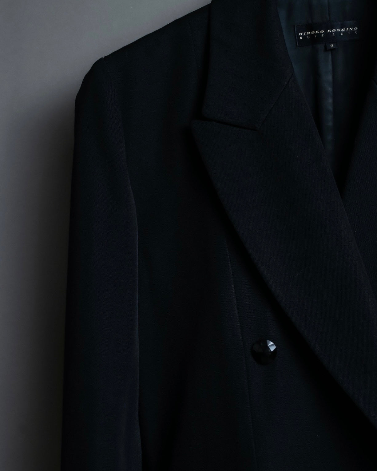 Hiroko Koshino Thin Long Embroidered Coat