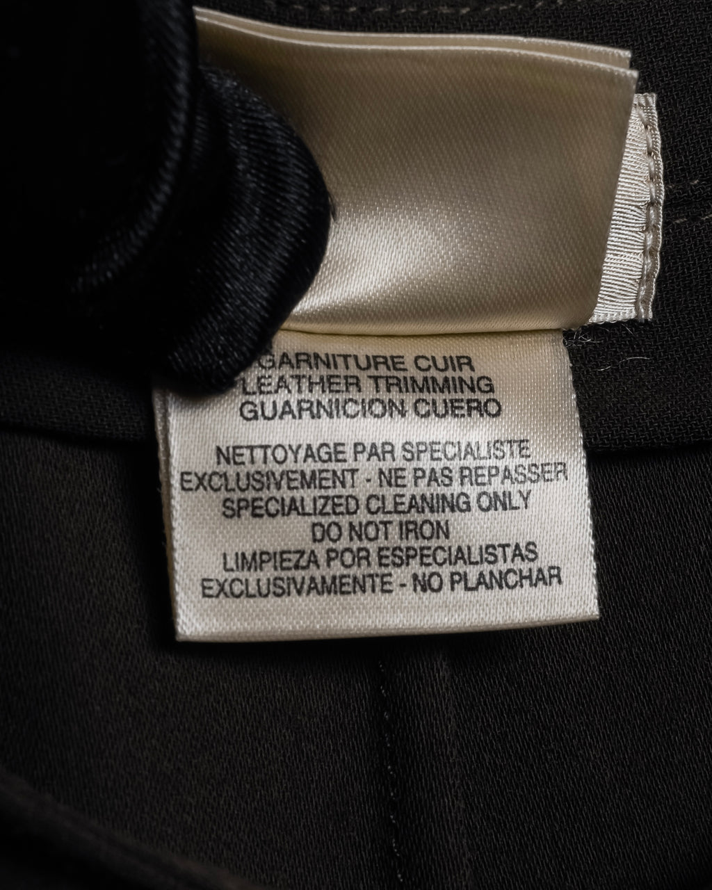 "HERMES" 90's Gold parts design derived from horse tack flared skirt