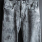 “DIOR HOMME by Hedi Slimane” tie-dye pattern designed denim