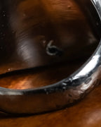 -MOOD Christmas Collection-
 "Dior" John Galliano design logo engraved cocktail ring