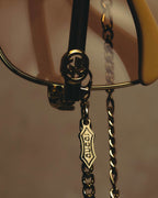 -SPECIAL- “GUCCI” 2016-2022 chain detailed oversized sunglasses