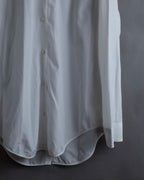 "Acne" Ribbon slit back design shirt