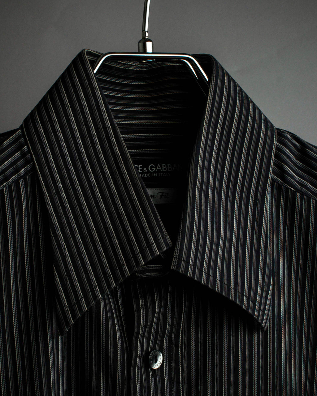 "Dolce & Gabbana" Pinstripe slim shape shirt