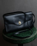 "Christian Dior" Metal parts design leather shoulder bag