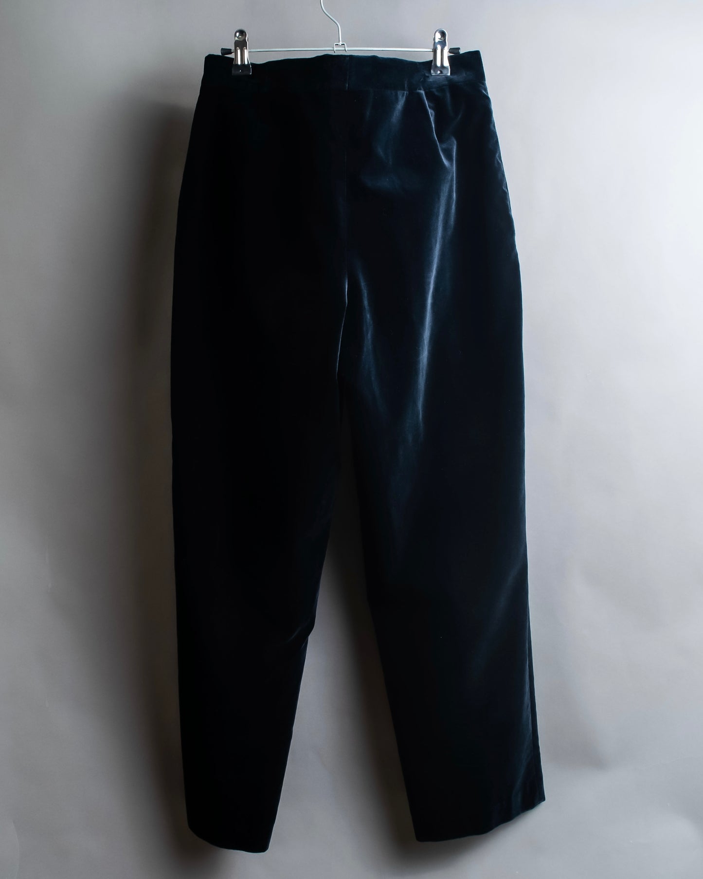 "DRIES VAN NOTTEN" Beautiful velvet straight line slacks