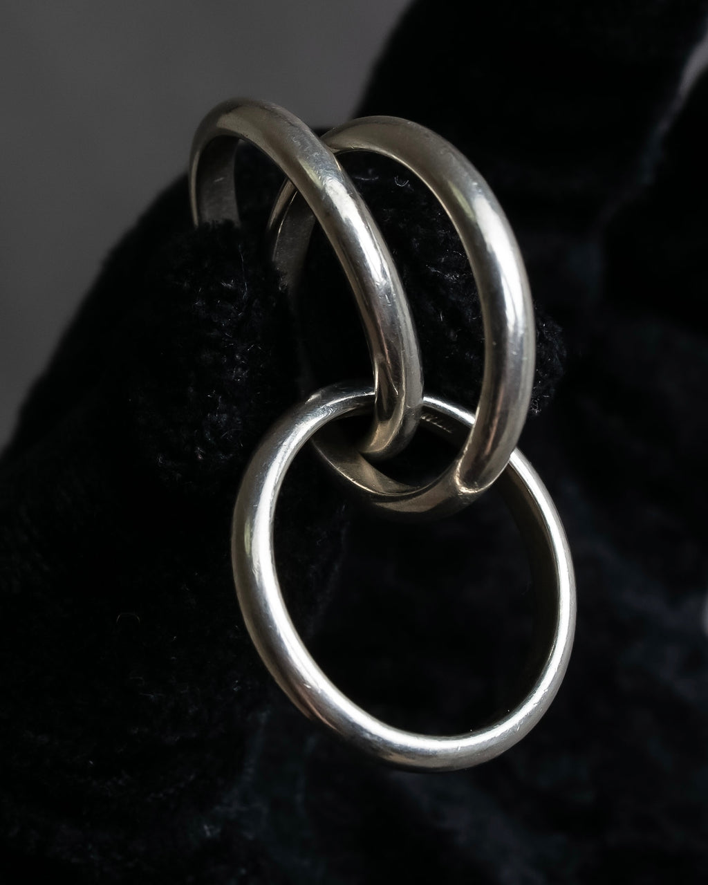 "Tiffany&Co" Trinity design silver ring