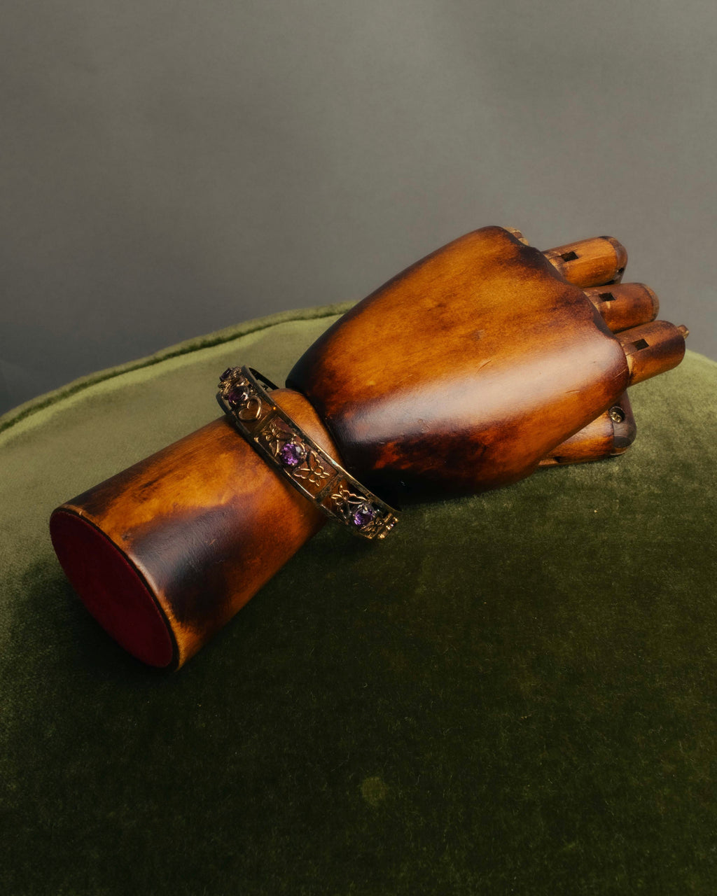 “Hanae Mori” 1989 Butterfly sterling cuff bangle
