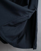 "MAISON MARGIELA" Side zip design mid ength flared skirt