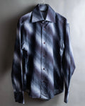 Vintage wrinkled unevenly dyed shirt