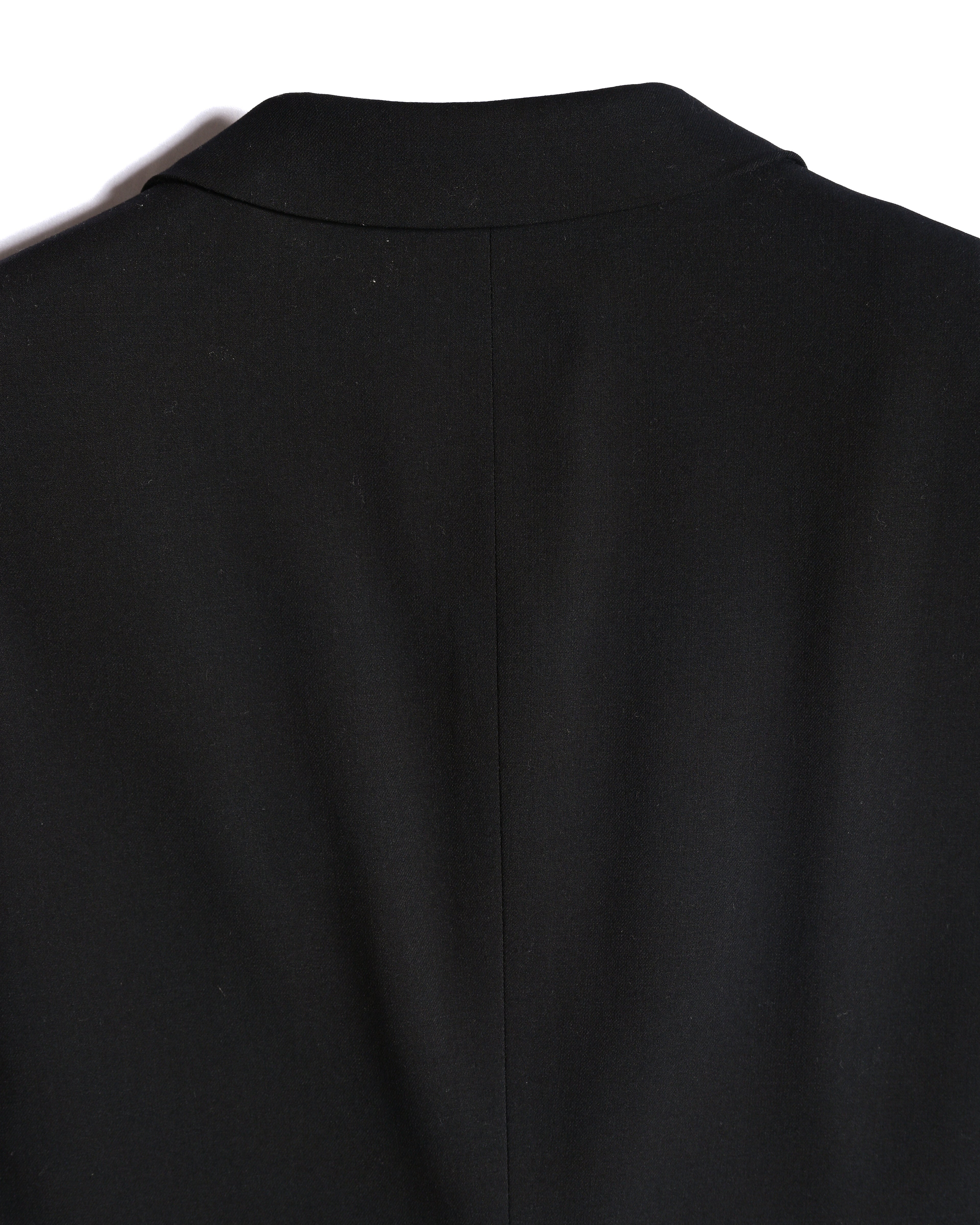 GIORGIO ARMANI/ Single Breasted 2B Pure Wool Tailored Jacket
Black