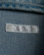 "COMOLI" Flap pocket design oversized denim jacket