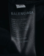 BALENCIAGA 2022春夏影子字母宽松休闲裤