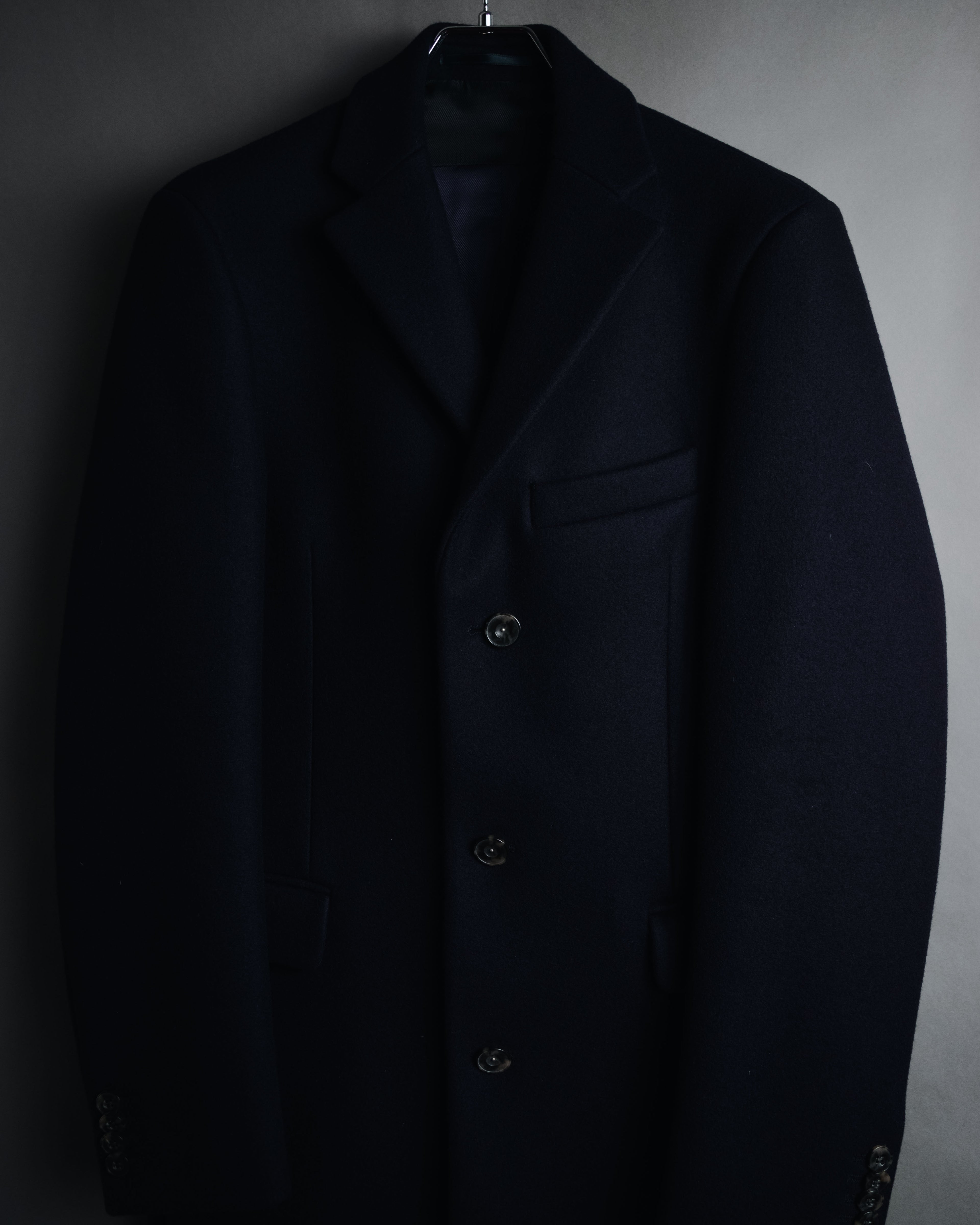 "Acne Studios" 2016-20’s rigid wool melton chester coat