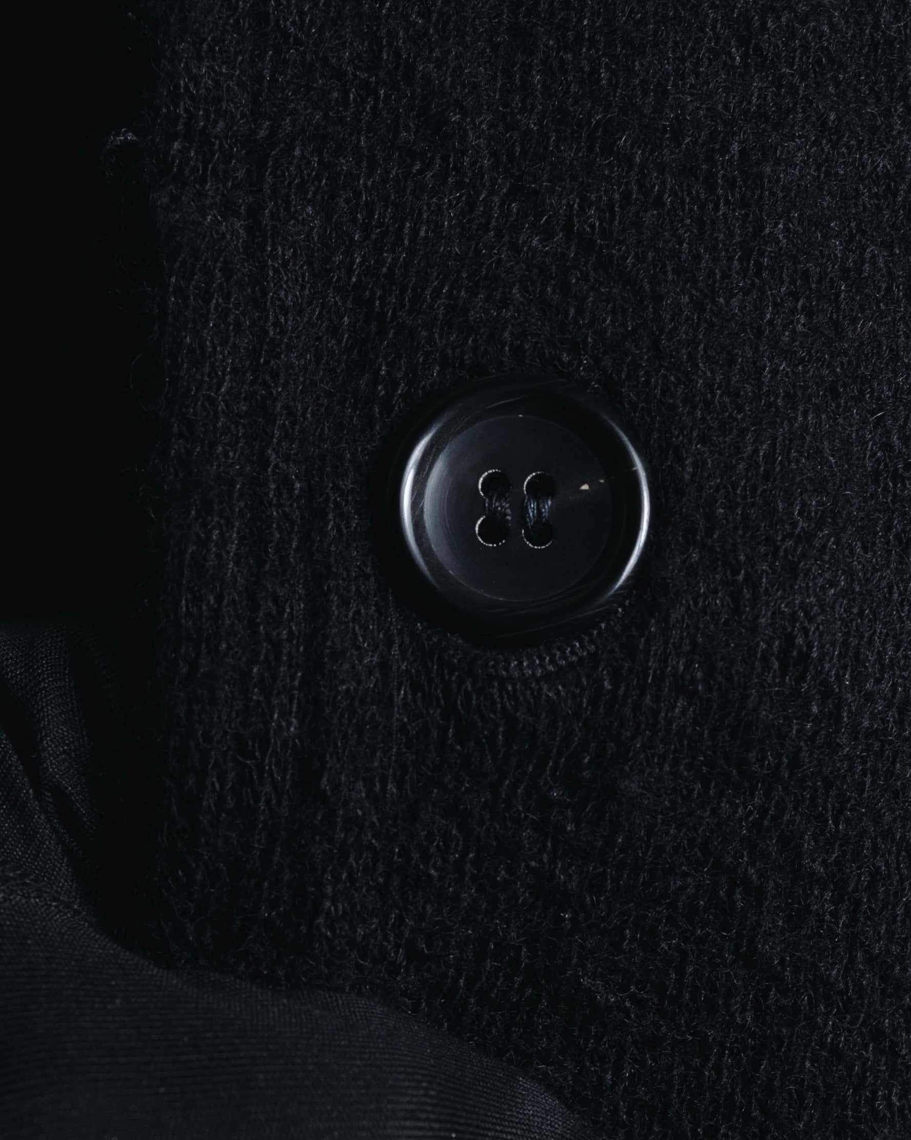 "tricot COMME des GARÇONS" 2007AW shrunk wool trench coat