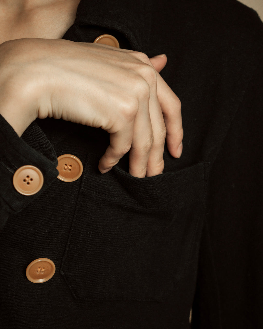 "tricot COMME des GARCONS" 07AW Military detail double-breasted compact jacket