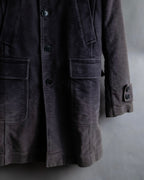 "Dolce & Gabbana" Lightly brushed liner-equipped trench coat