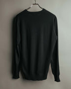 -SPECIAL- “HERMÈS” 90’s-00’s Cashmere wool v-neck knit