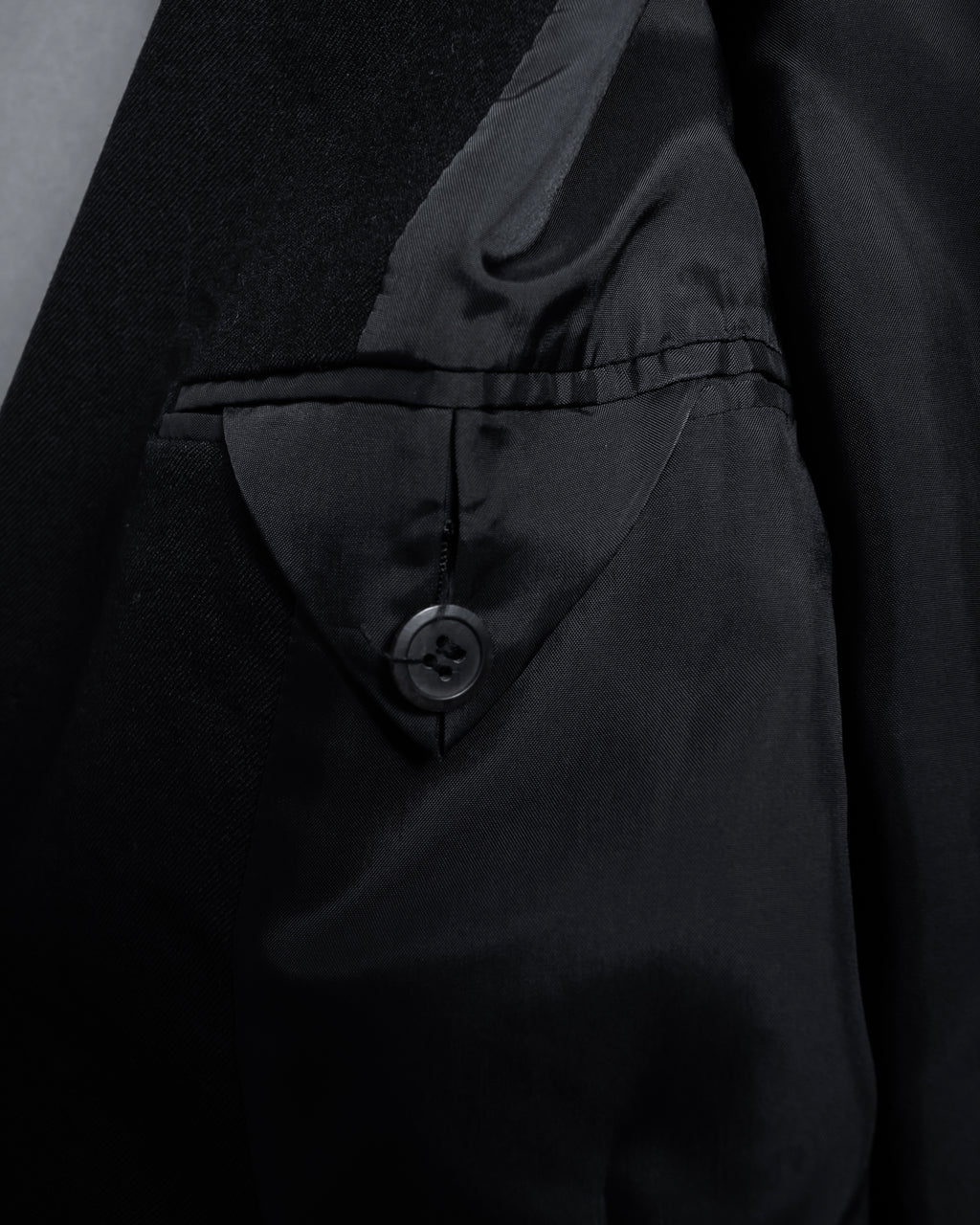 "ISSEY MIYAKE" 00AW Simple detail wool tailored jacket