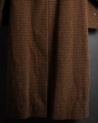 "Burberrys" 80’s-90’s Belted tweed check coat