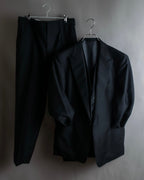 "BURBERRYS" Mohair mix classical tailored three-piece suit