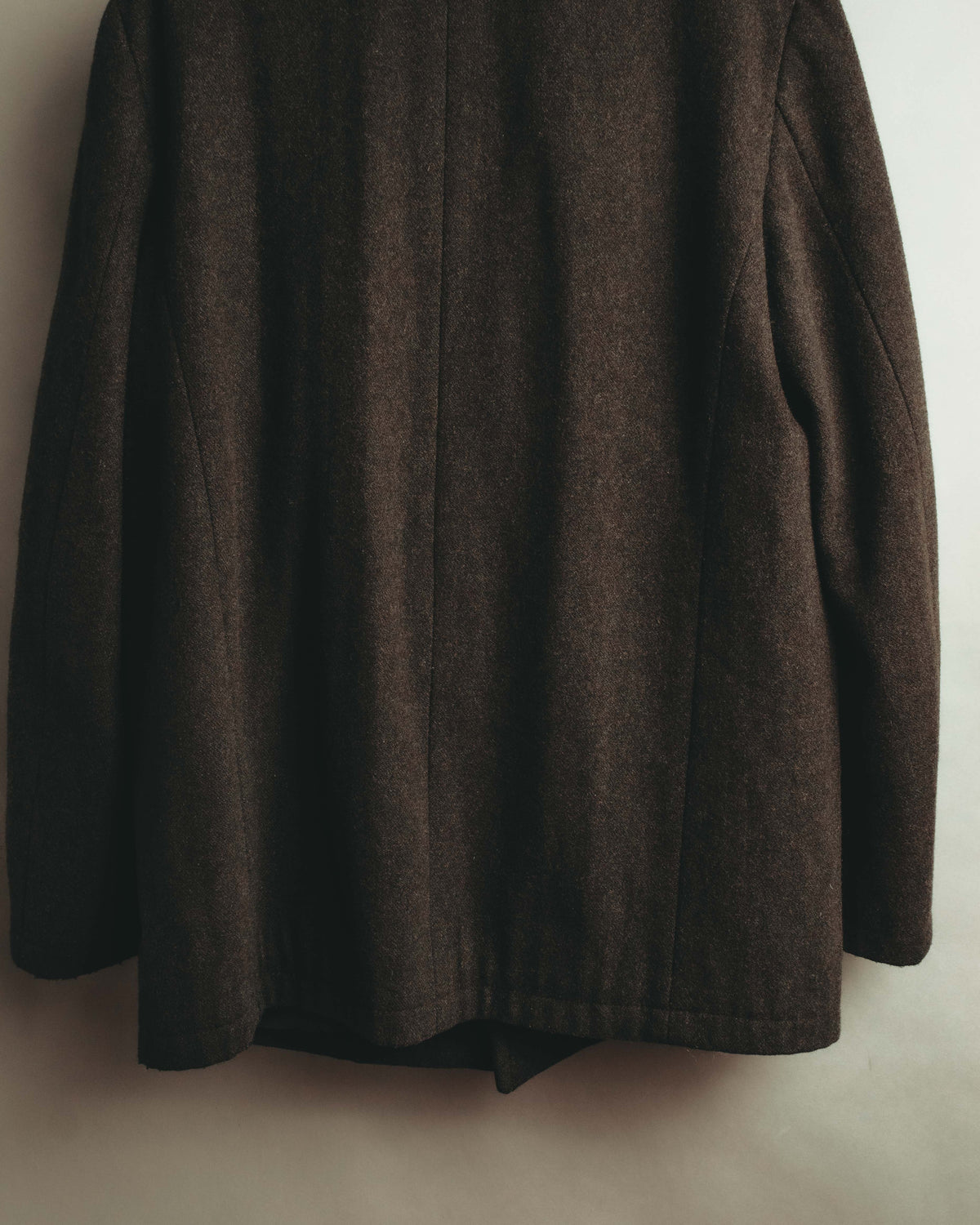 -SPECIAL- “Maison Martin Margiela” 2011-2014 Short wool blend chesterfield coat