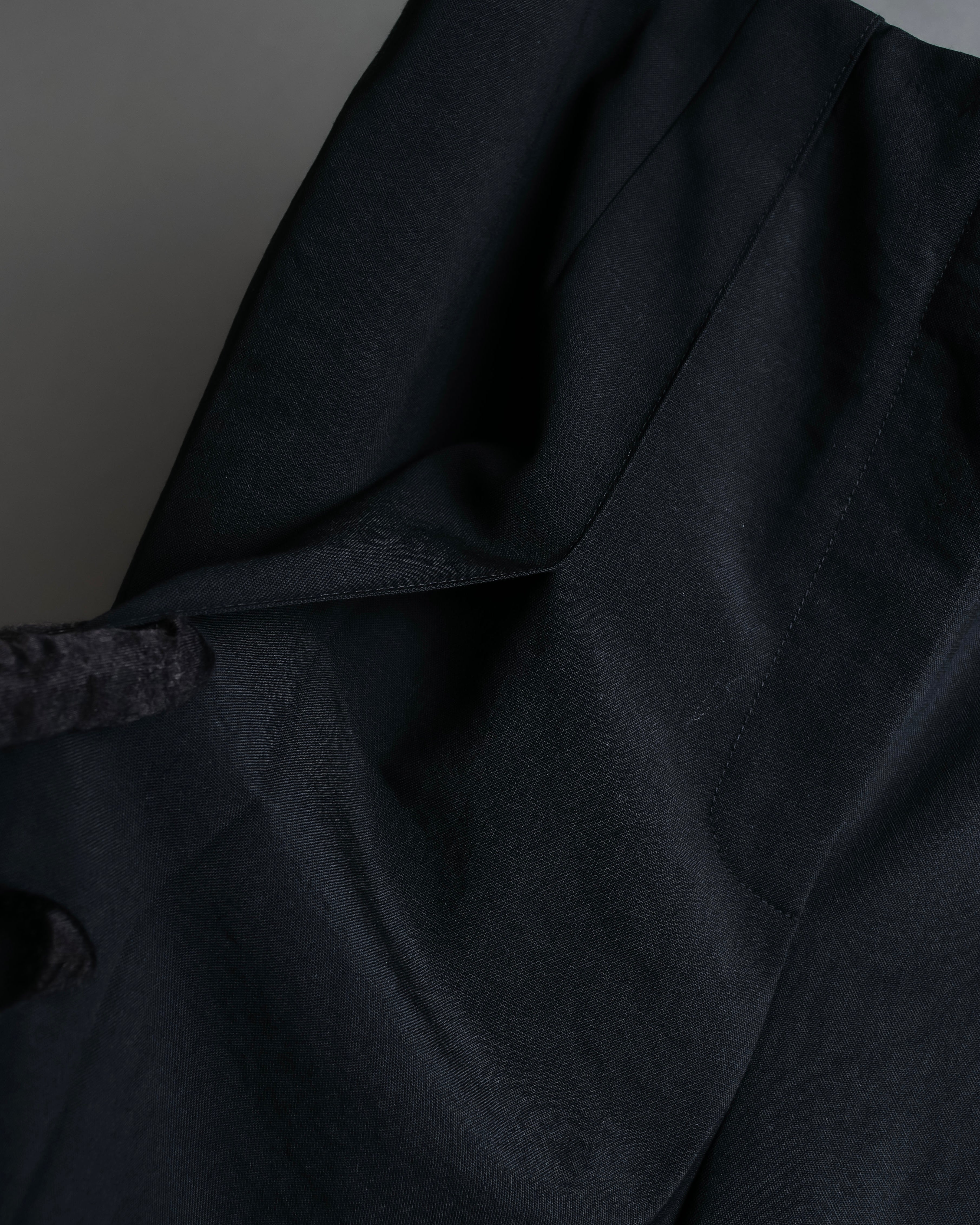 "LOEWE" Deep pleat tapered draped slacks