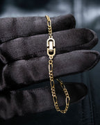 "Christian Dior" Twisted chain design bracelet