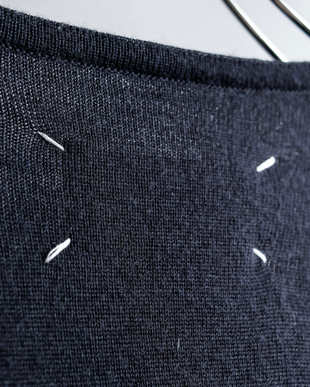 "MAISON MARGIELA"
Fur docking high gauge knit