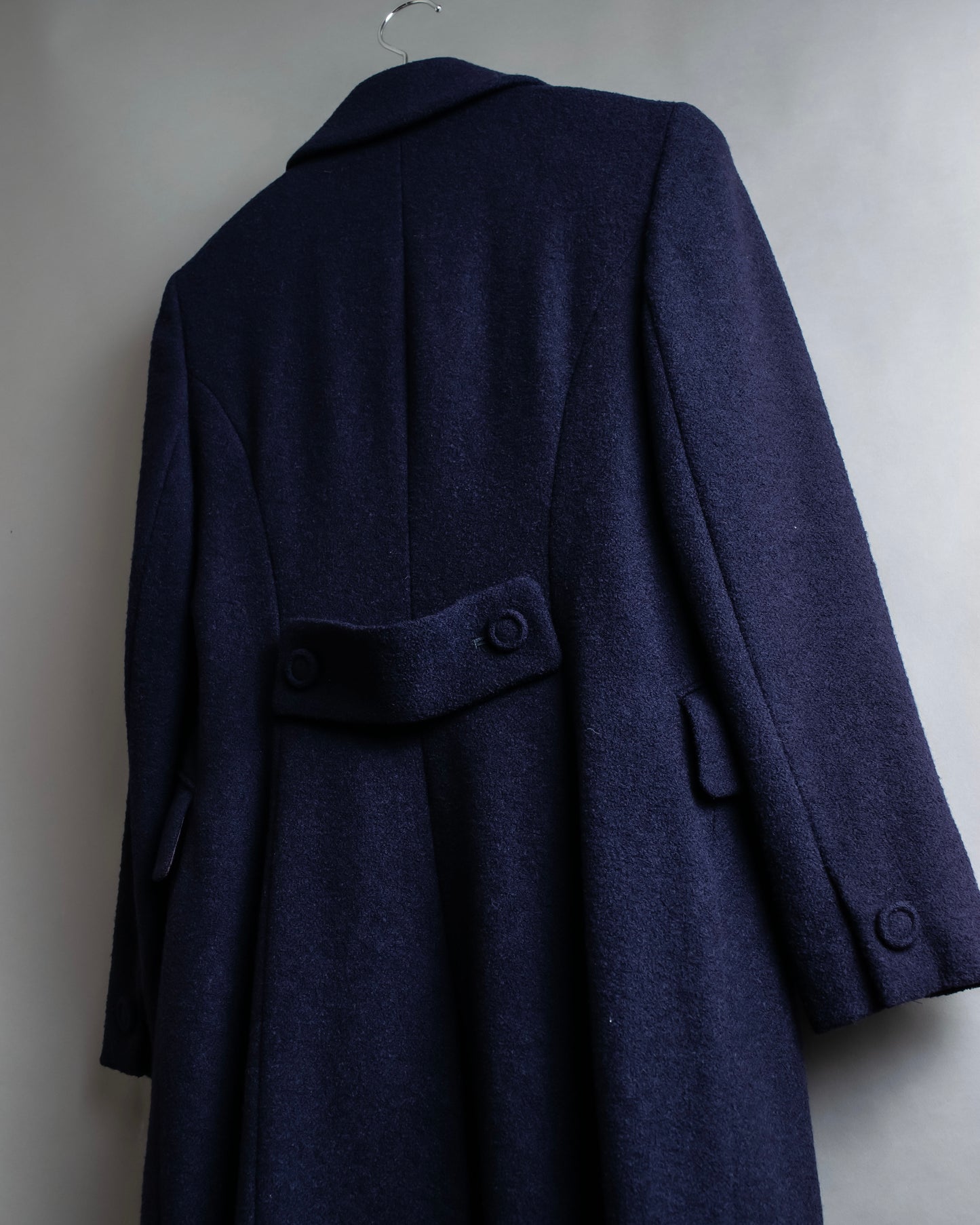 "BURBERRY"  Wool blend oversized double breasted soutien
coat