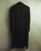 –SPECIAL– “GUCCI” 90’s Tom Ford era concealed-front wool long chester coat