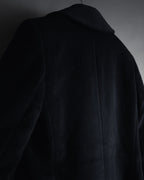 Abrigo doble botonadura estilo pea coat de los años 90-00 de "Max Mara"