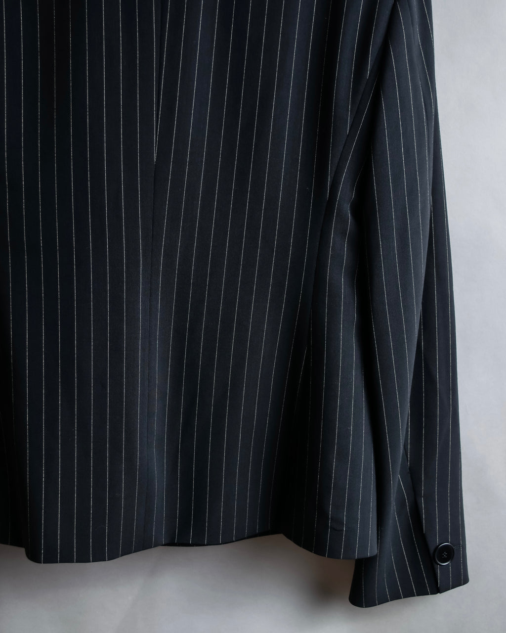 "Max Mara" Pinstripe short length tailored jacket