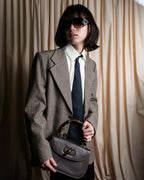 "COMME des GARCONS HOMME"
Square dot jacquard necktie