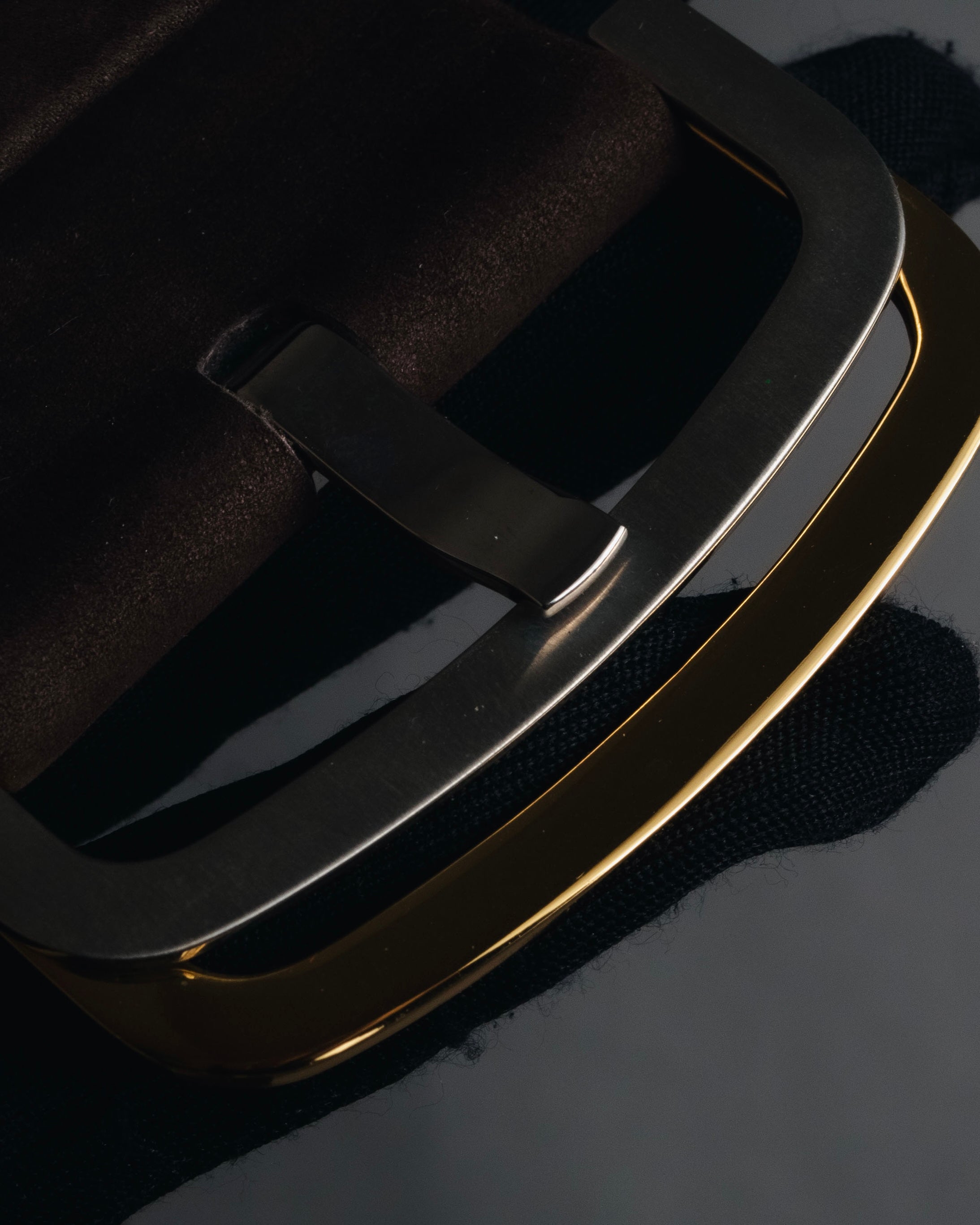 "Christian Dior" Late 80s-Early 90s suede and calf leather wide belt