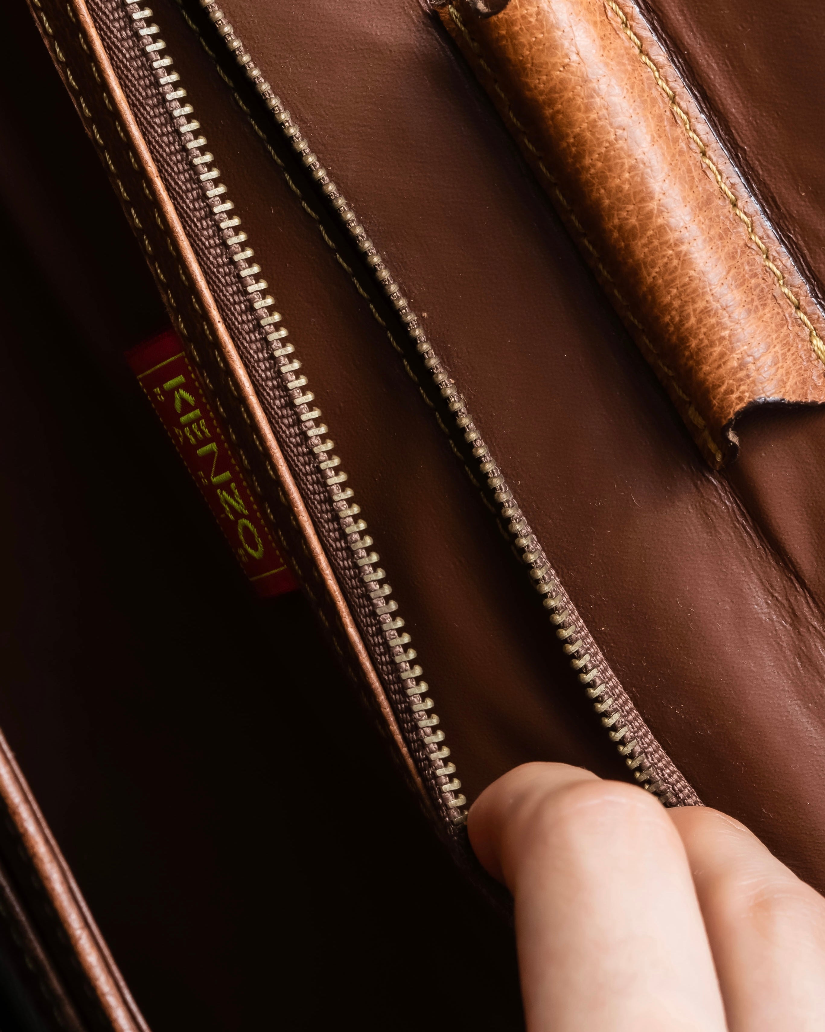 "KENZO" Vintage western style handbag