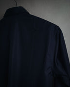 "Dior" 2017 AW Minimal fly-front bee-embroidered shirt