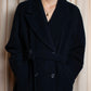 "Weekend Max Mara" Belted design double breasted maxi length wool chester coat