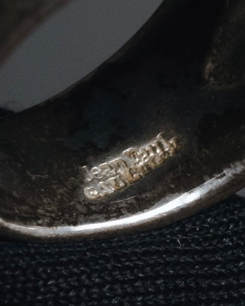 "Jean Paul GAULTIER" 90’s-00’s Sculpted wave band ring