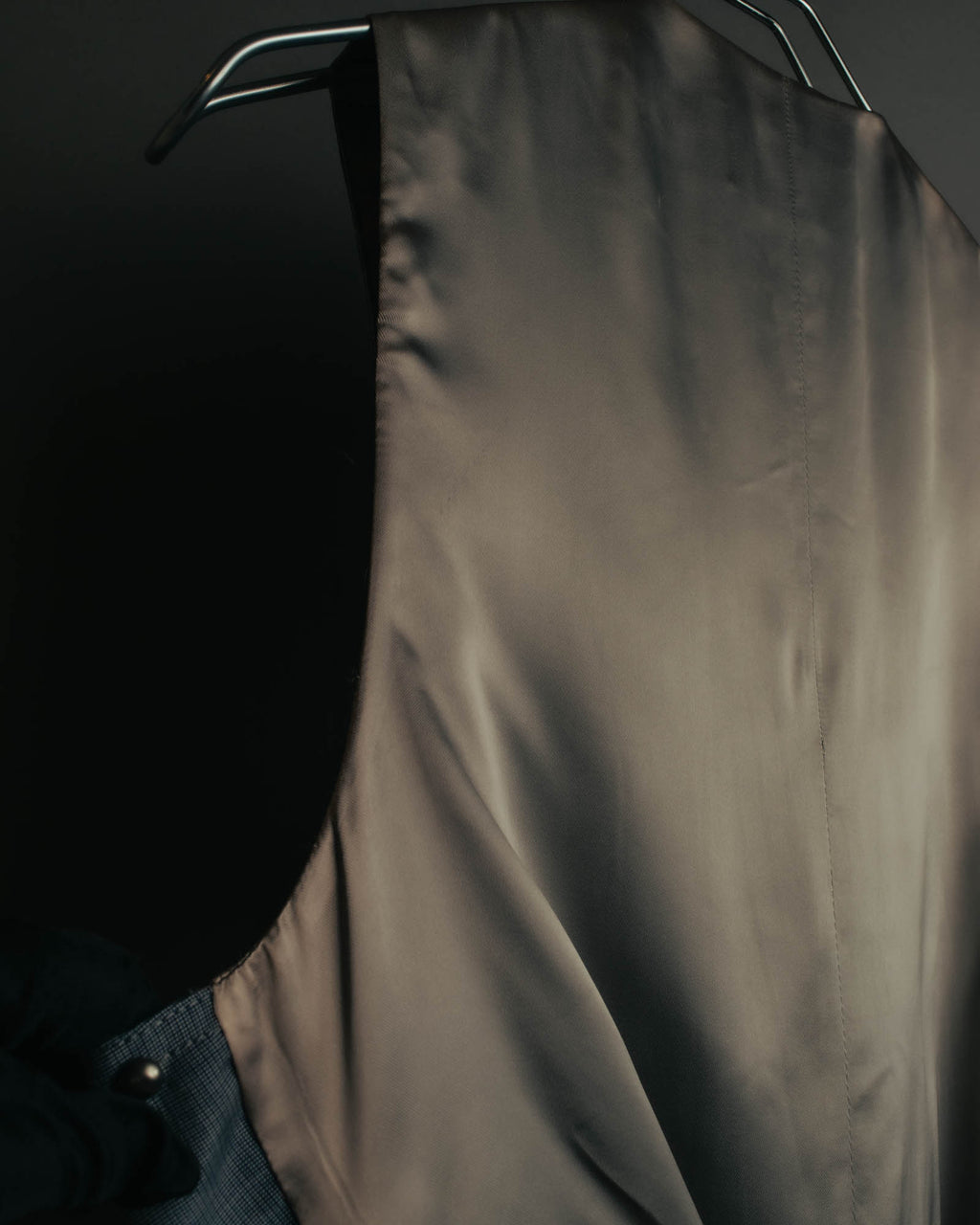-SPECIAL- “Maison Martin Margiela” 07SS Studded wool leather tailored vest