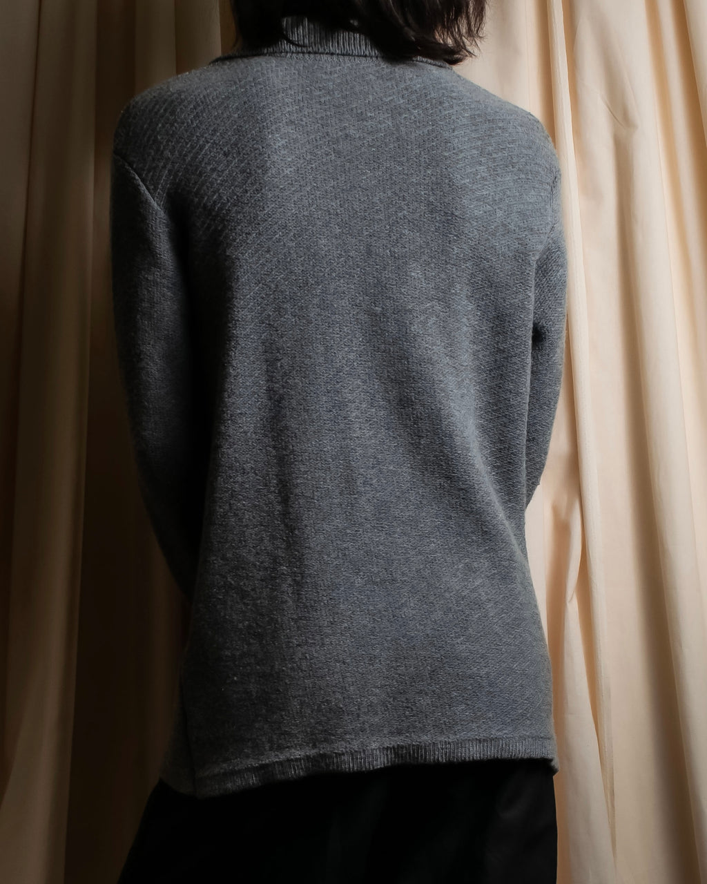 "OUR LEGACY" Patch pocket design lambswool knit jacket