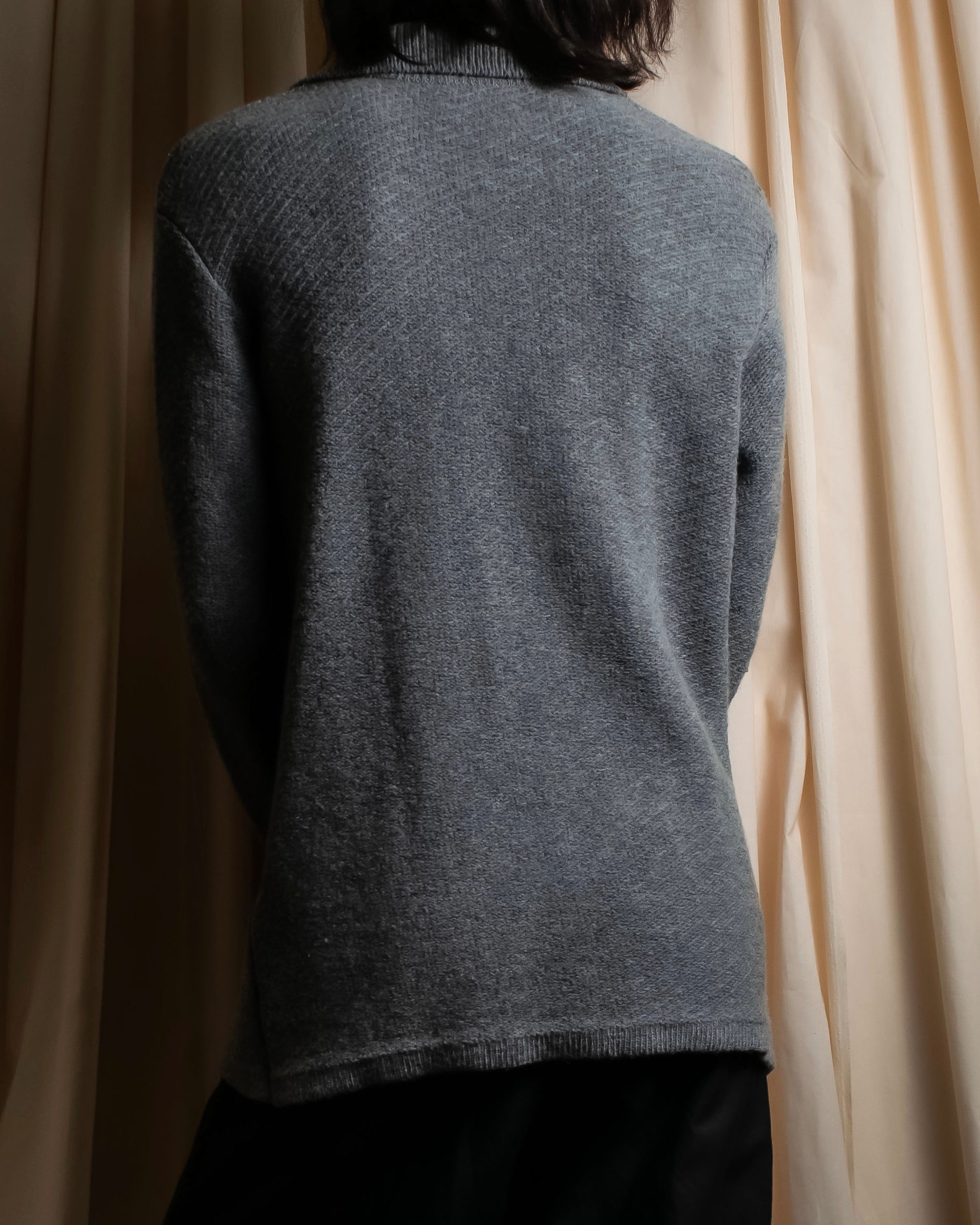 "OUR LEGACY" Patch pocket design lambswool knit jacket