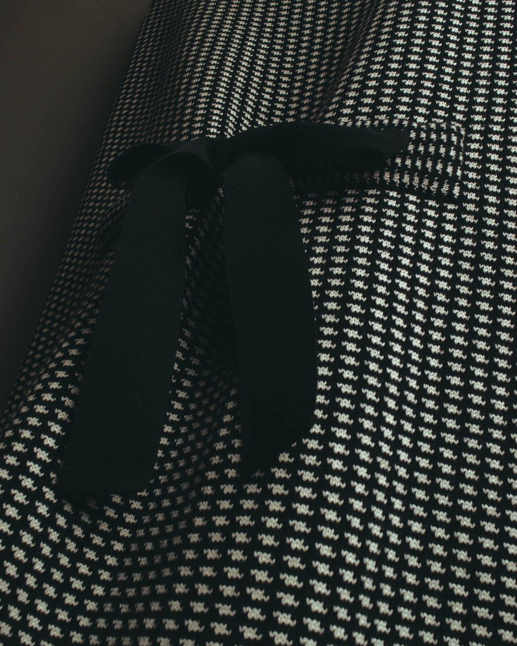 "Christian Dior" 00's Textured wool knit coat