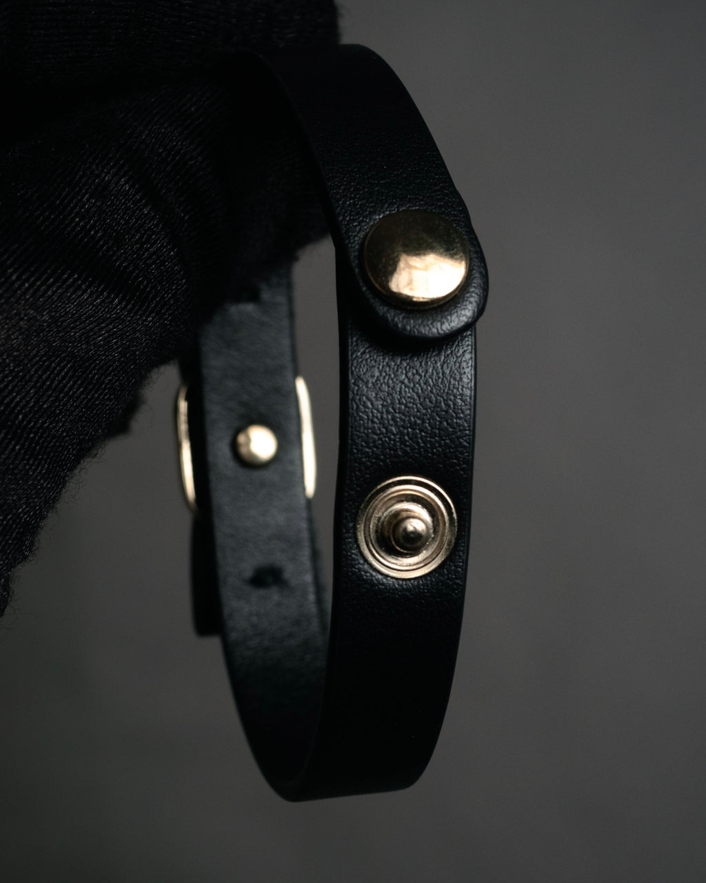 “Salvatore Ferragamo” 2010’s Vara ribbon leather bracelet