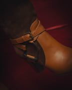 -SPECIAL- “Ralph Lauren” 2010’s-20’s Sareena washed vachetta long boots