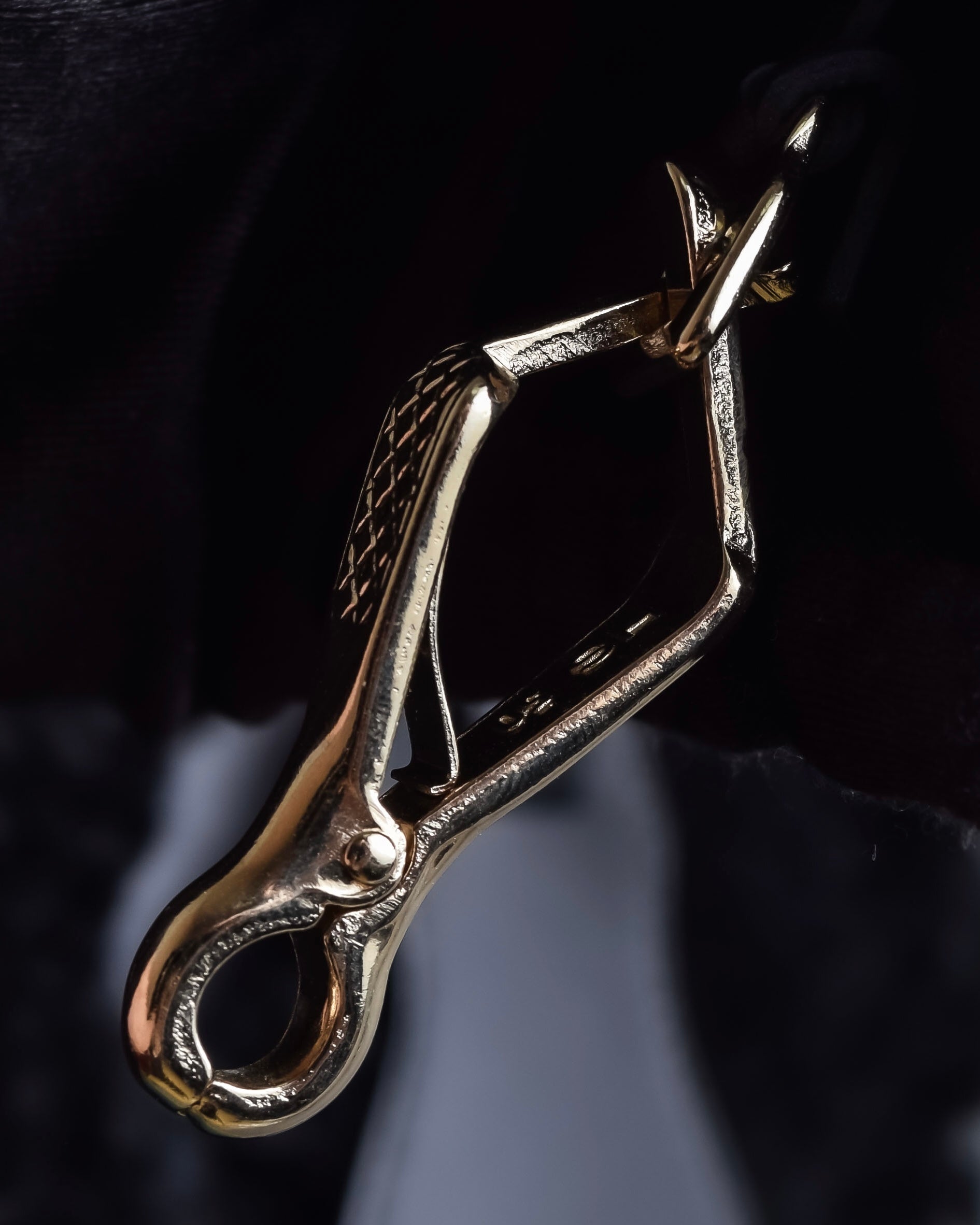 "BALENCIAGA" Padlock design shearling leather bag